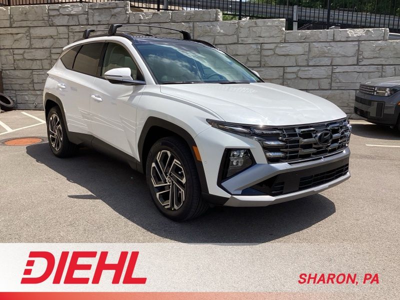 Creamy White Pearl 2026 Hyundai Tucson Hybrid Plug-In SUV / Crossover All-Wheel Drive 6-Speed Automatic