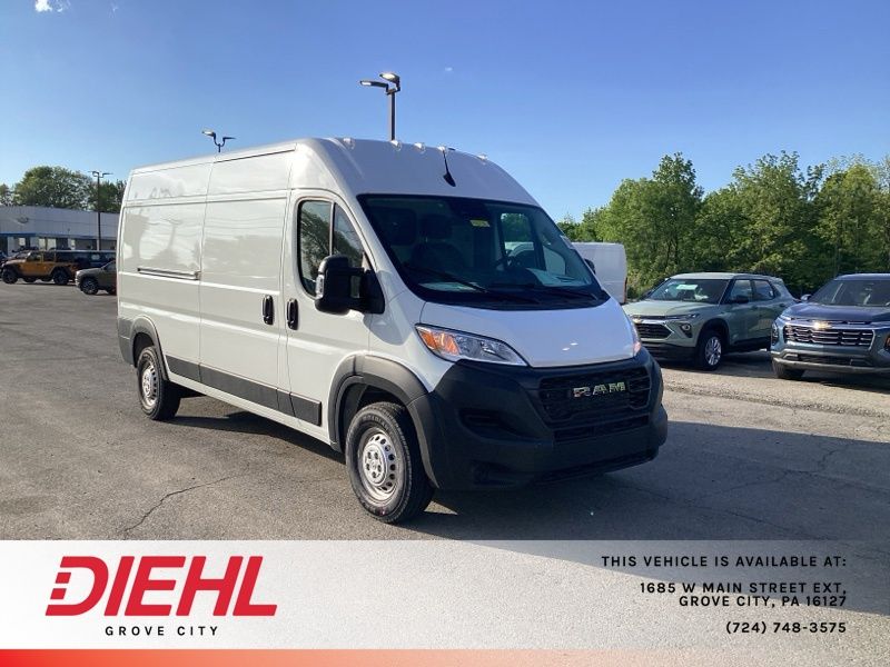 Bright White Clearcoat 2026 RAM ProMaster Van 9-Speed Automatic