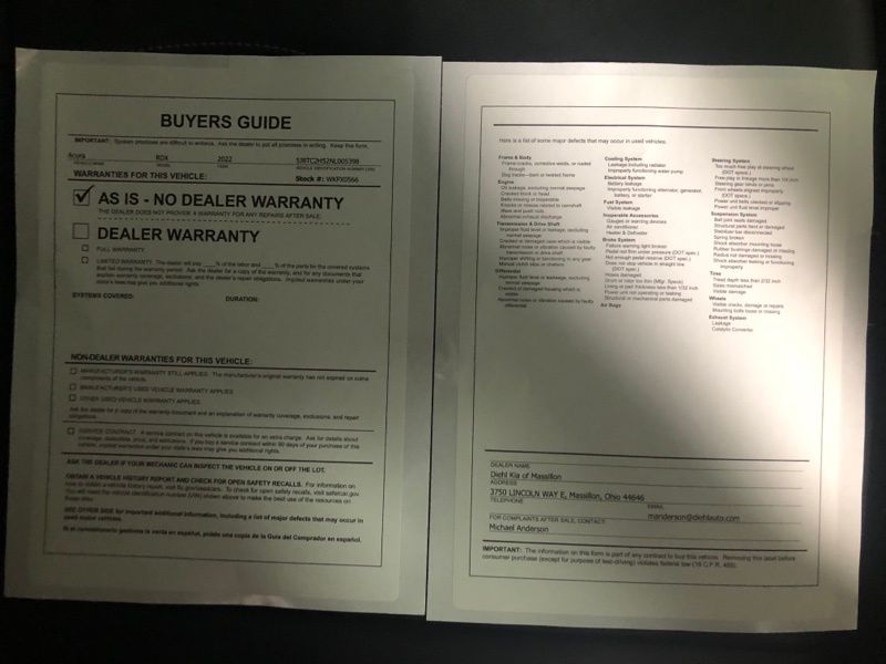 2022 Acura RDX Technology Package - Photo 34
