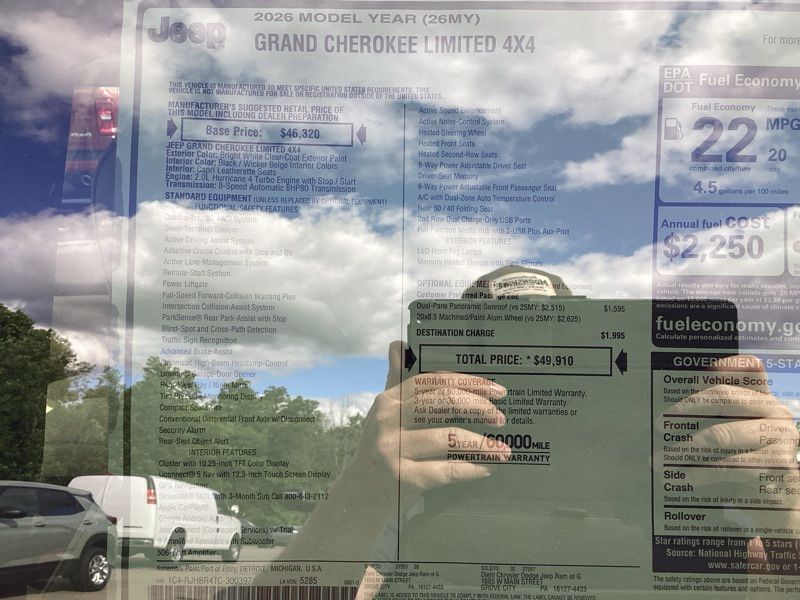 New 2026 Jeep Grand Cherokee SUV