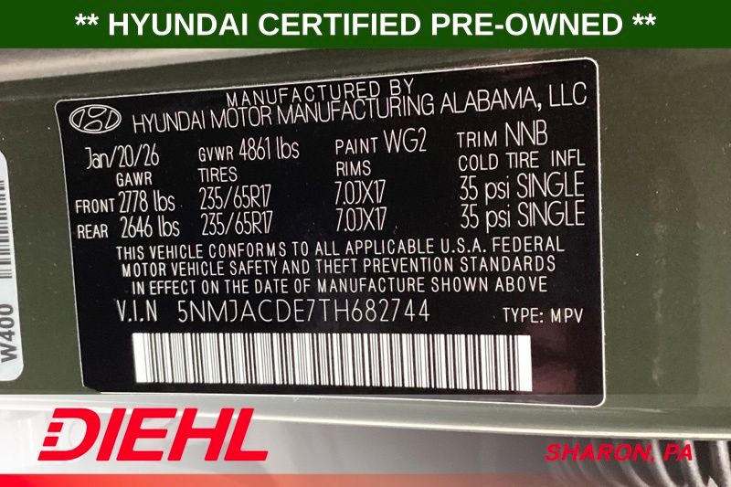 Used 2026 Hyundai Tucson SUV