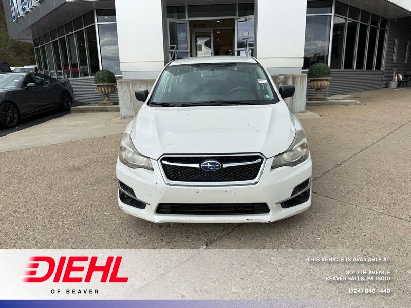 Crystal White Pearl 2015 Subaru Impreza 2.0i Hatchback Hatchback All-Wheel Drive Continuously Variable Transmission