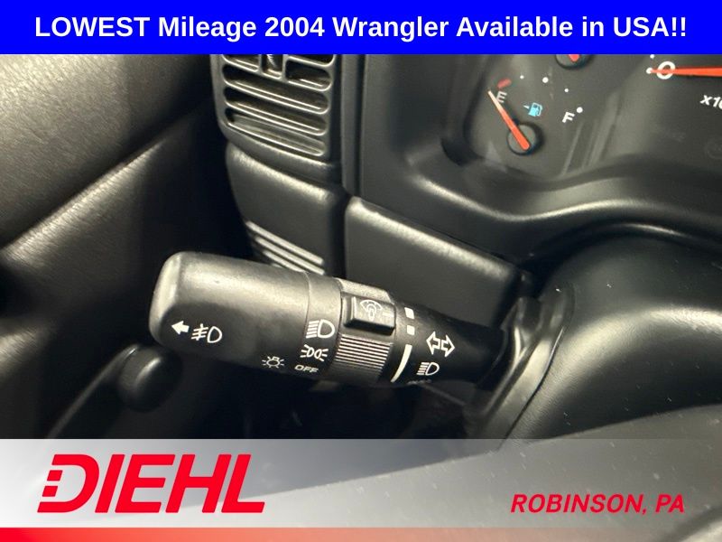 Used 2004 Jeep Wrangler SUV