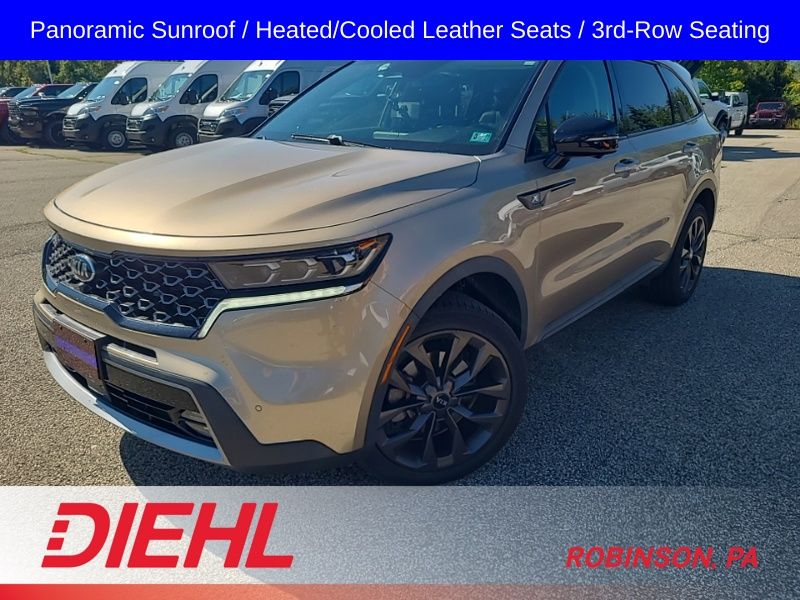 Brown (Crystal Beige) 2021 Kia Sorento SUV / Crossover All-Wheel Drive 8-Speed Dual Clutch