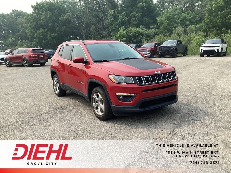 Redline Pearlcoat 2020 Jeep Compass SUV / Crossover Four-Wheel Drive 9-Speed Automatic