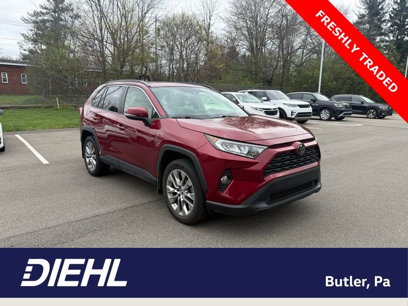 Pearl 2020 Toyota RAV4 XLE Premium AWD SUV / Crossover All-Wheel Drive 8-Speed Automatic