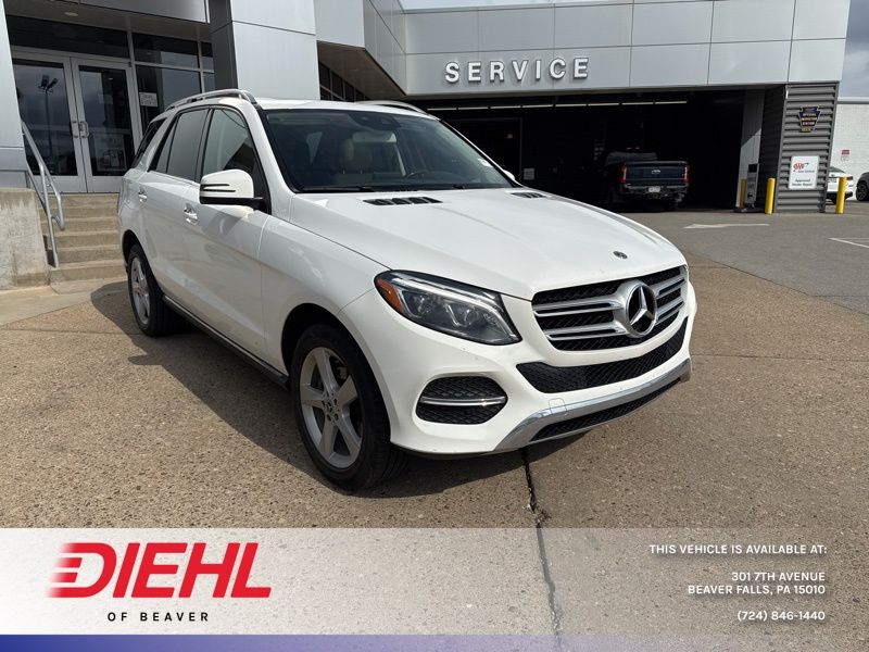 designo Diamond White Metallic 2018 Mercedes-Benz GLE 350 4MATIC SUV / Crossover All-Wheel Drive 7-Speed Automatic