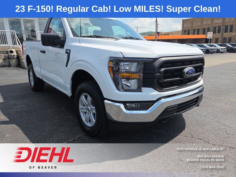 Oxford White 2023 Ford F-150 Pickup Truck Four-Wheel Drive Automatic