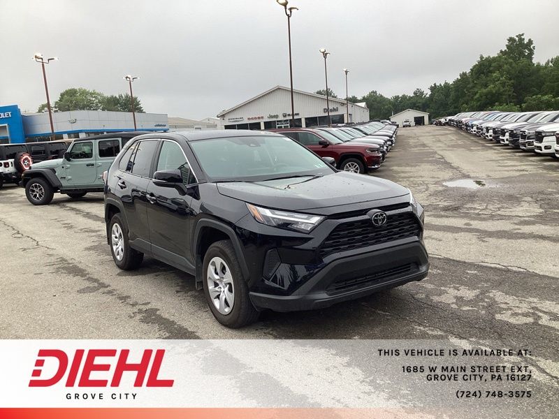 Midnight Black Metallic 2025 Toyota RAV4 SUV / Crossover All-Wheel Drive 8-Speed Automatic