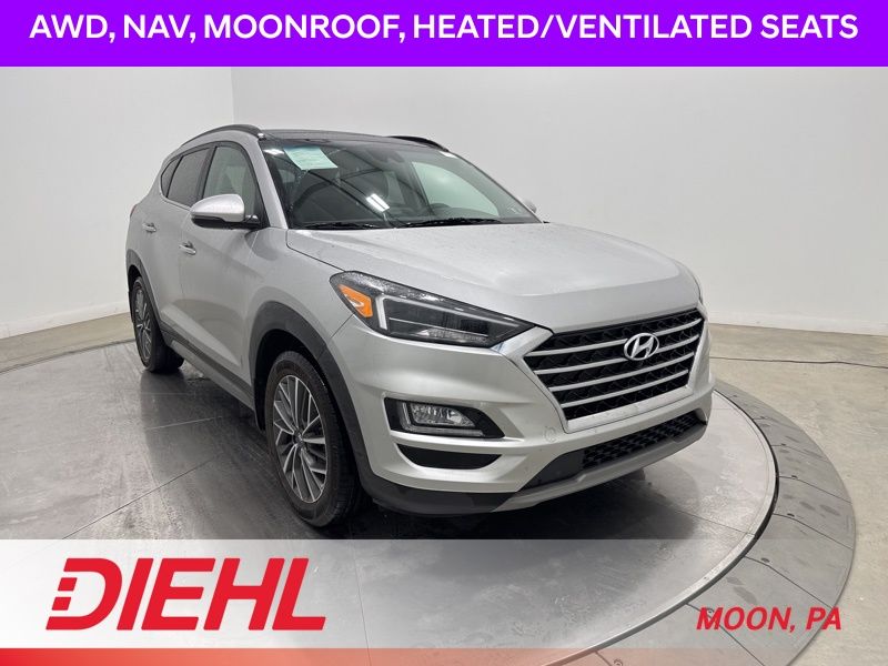 Stellar Silver 2020 Hyundai Tucson Ultimate AWD SUV / Crossover All-Wheel Drive 6-Speed Automatic