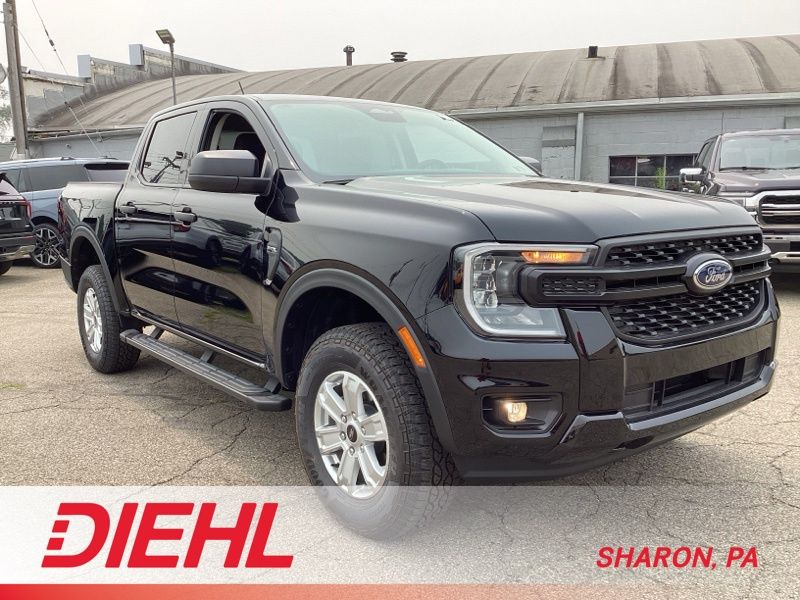 Shadow Black 2026 Ford Ranger Pickup Truck Four-Wheel Drive Automatic