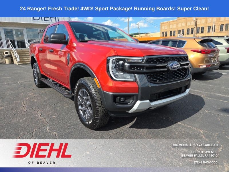  2024 Ford Ranger XLT SuperCrew 4WD   