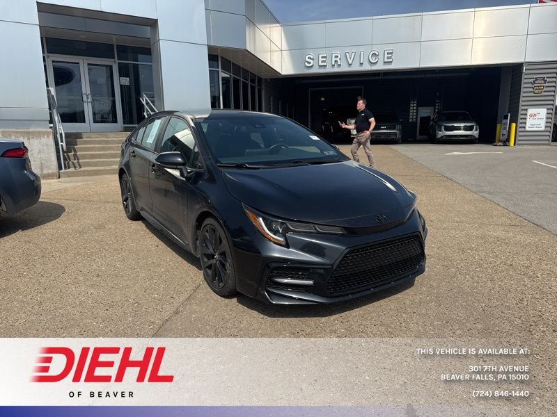 2021 Toyota Corolla SE FWD Sedan Front-Wheel Drive Continuously Variable Transmission