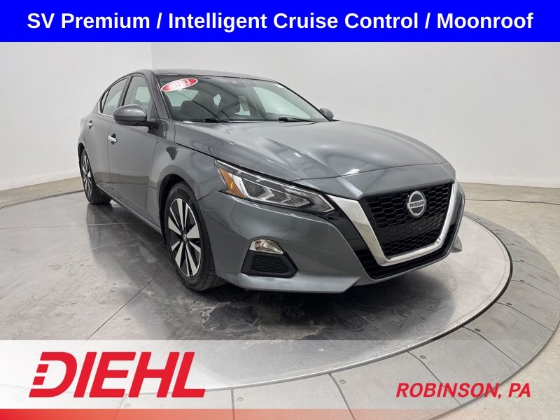 Gray (Gun Metallic) 2021 Nissan Altima 2.5 SV FWD Sedan Front-Wheel Drive Continuously Variable Transmission