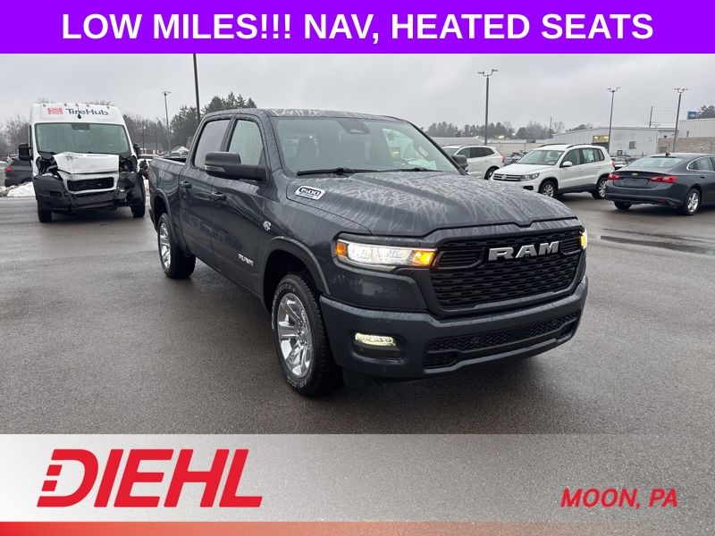 Forged Blue Metallic 2026 RAM 1500 Big Horn Crew Cab 4WD Pickup Truck Four-Wheel Drive 8-Speed Automatic