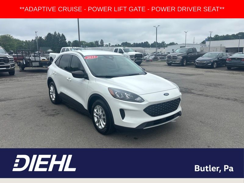 White Metallic 2022 Ford Escape SUV / Crossover Front-Wheel Drive 8-Speed Automatic