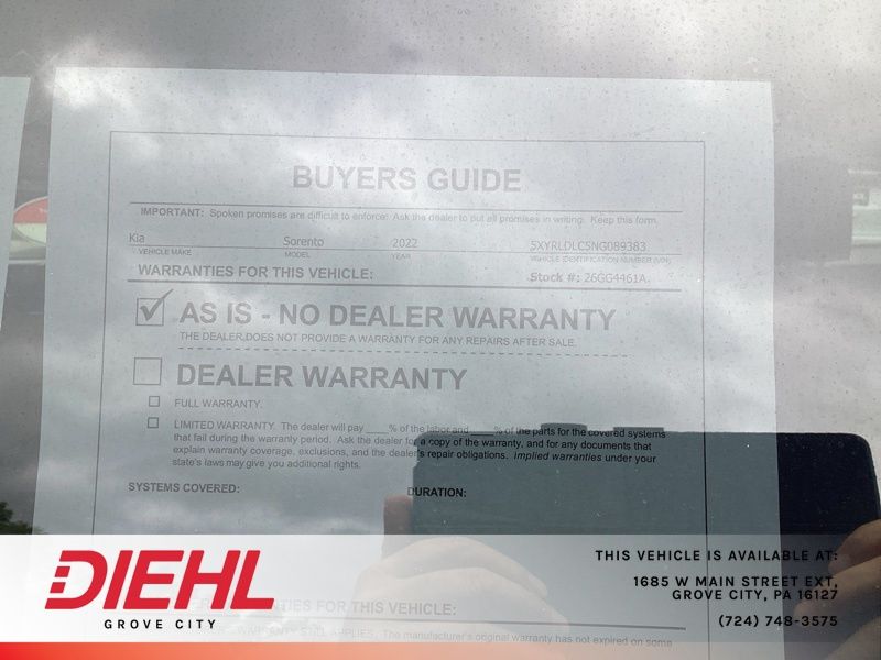 Used 2022 Kia Sorento SUV