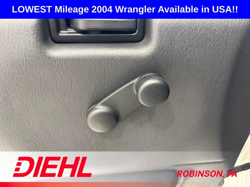 Used 2004 Jeep Wrangler SUV