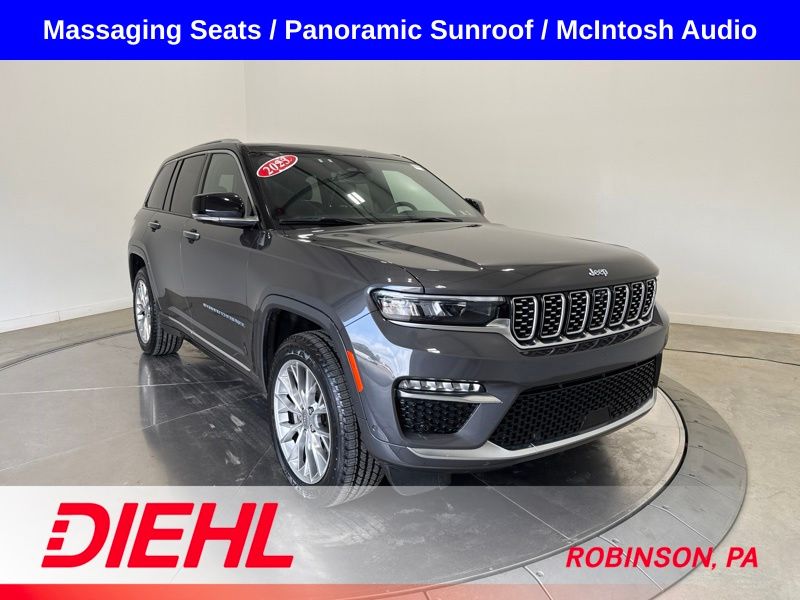 Baltic Gray Metallic Clearcoat 2023 Jeep Grand Cherokee 4xe SUV / Crossover Four-Wheel Drive 8-Speed Automatic
