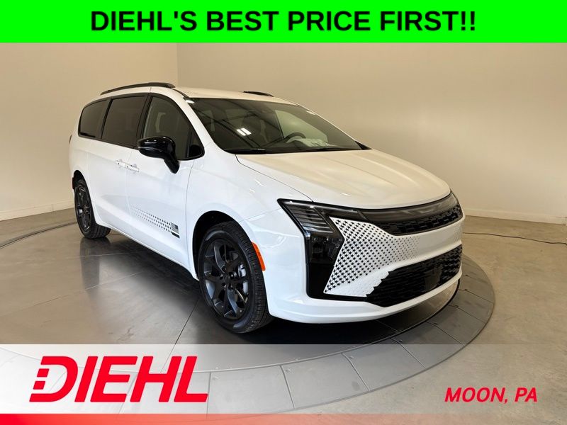 Bright White Clearcoat 2027 Chrysler Pacifica Minivan All-Wheel Drive 9-Speed Automatic