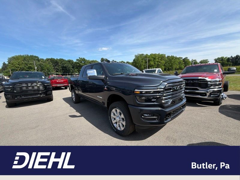Forged Blue Metallic 2026 RAM 2500 Laramie Mega Cab 4WD Pickup Truck Four-Wheel Drive 8-Speed Automatic