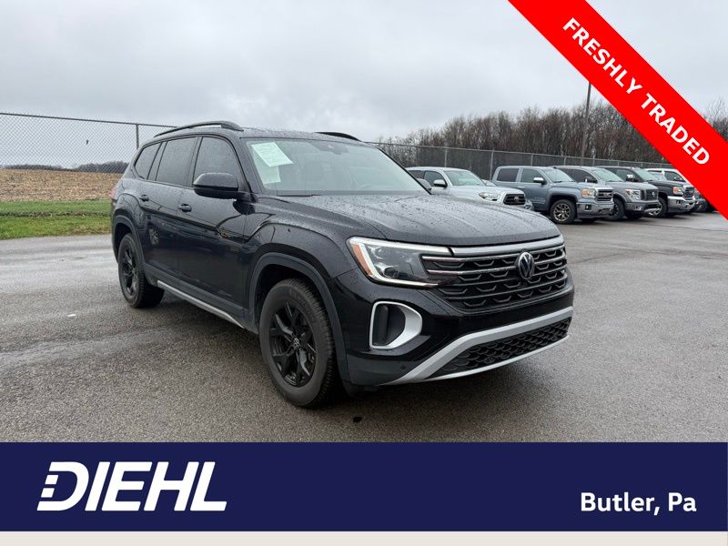 Deep Black 2024 Volkswagen Atlas Peak Edition SEL 4Motion AWD SUV / Crossover All-Wheel Drive 8-Speed Automatic