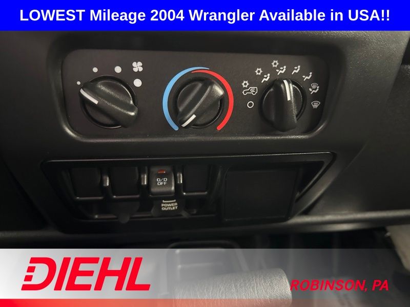 Used 2004 Jeep Wrangler SUV