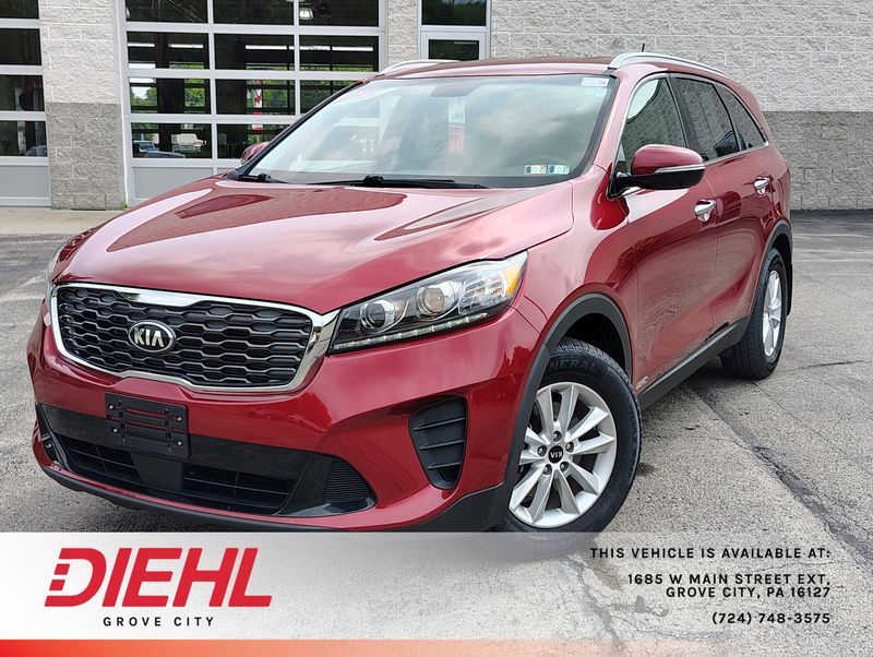 Passion Red 2020 Kia Sorento SUV / Crossover All-Wheel Drive 6-Speed Automatic