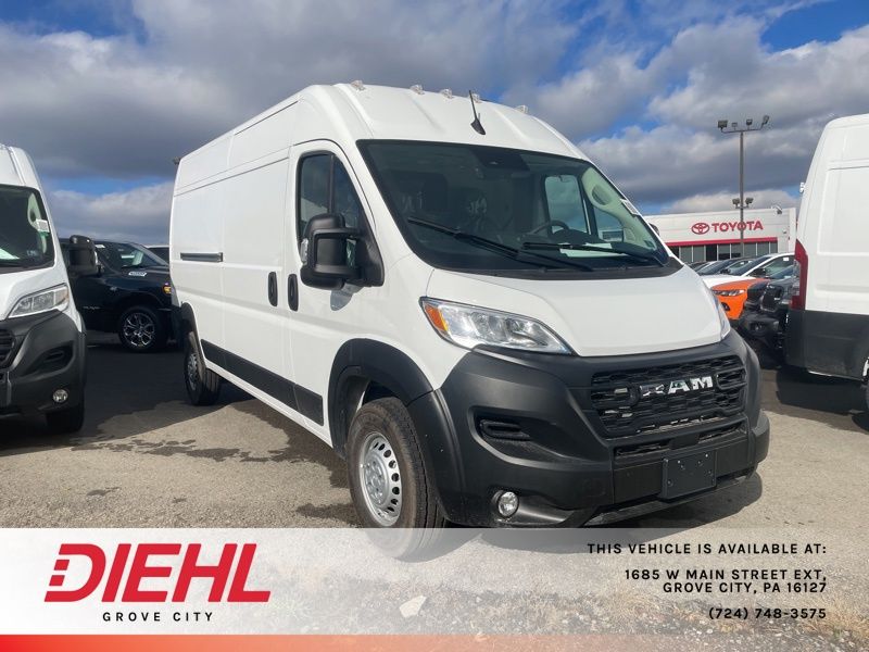 Bright White Clearcoat 2026 RAM ProMaster Van 9-Speed Automatic