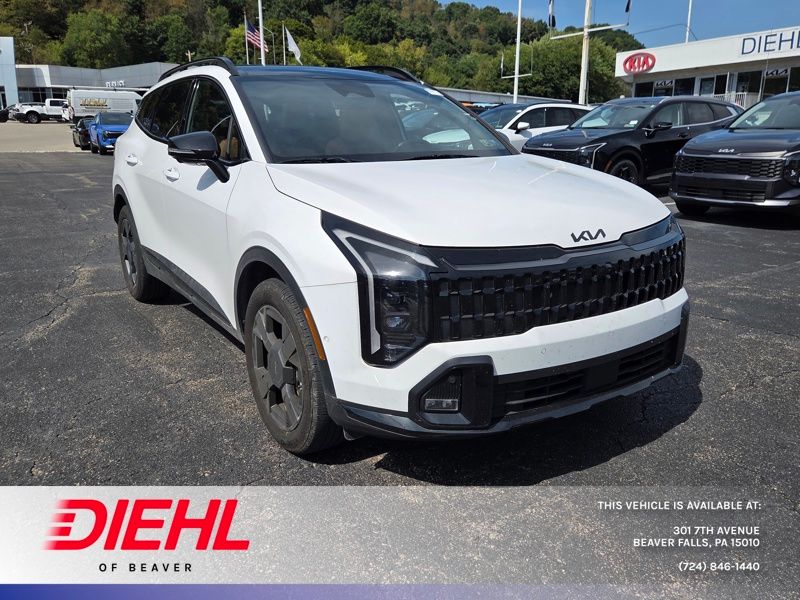 Glacial White Pearl 2026 Kia Sportage SUV / Crossover All-Wheel Drive 8-Speed Automatic