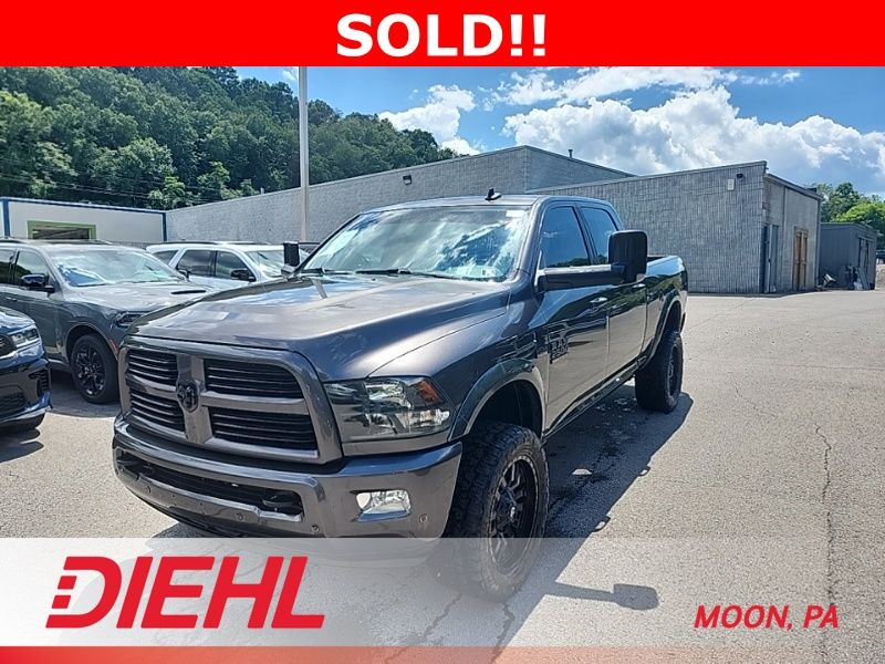 Gray (Granite Crystal Metallic Clearcoat) 2017 RAM 2500 Pickup Truck Four-Wheel Drive 6-Speed Automatic