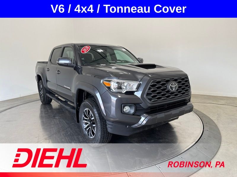 Magnetic Gray Metallic 2020 Toyota Tacoma Pickup Truck Four-Wheel Drive 6-Speed Automatic