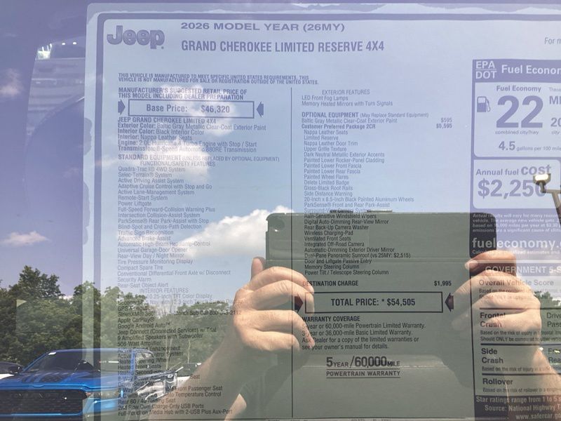 New 2026 Jeep Grand Cherokee SUV
