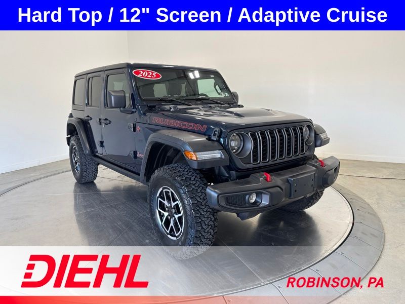 Fathom Blue Pearlcoat 2025 Jeep Wrangler SUV / Crossover Four-Wheel Drive 8-Speed Automatic