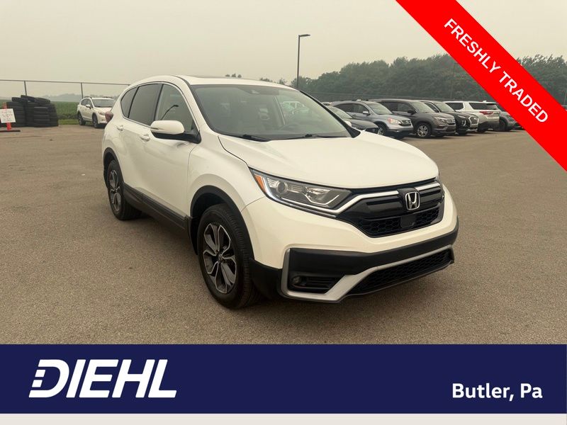 Platinum White Pearl 2021 Honda CR-V SUV / Crossover All-Wheel Drive Continuously Variable Transmission