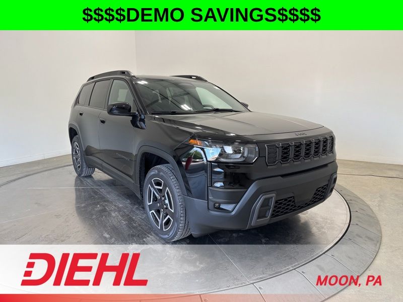 Diamond Black Crystal Pearlcoat 2026 Jeep Cherokee SUV / Crossover Four-Wheel Drive Continuously Variable Transmission