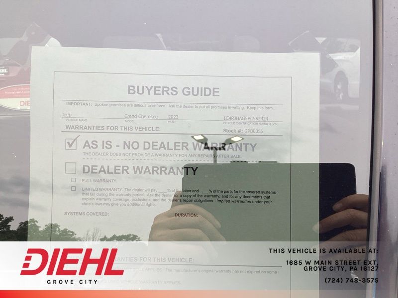 Used 2023 Jeep Grand Cherokee SUV