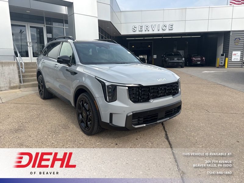 Wolf Gray 2024 Kia Sorento X-Line SX Prestige AWD SUV / Crossover All-Wheel Drive 8-Speed Dual Clutch