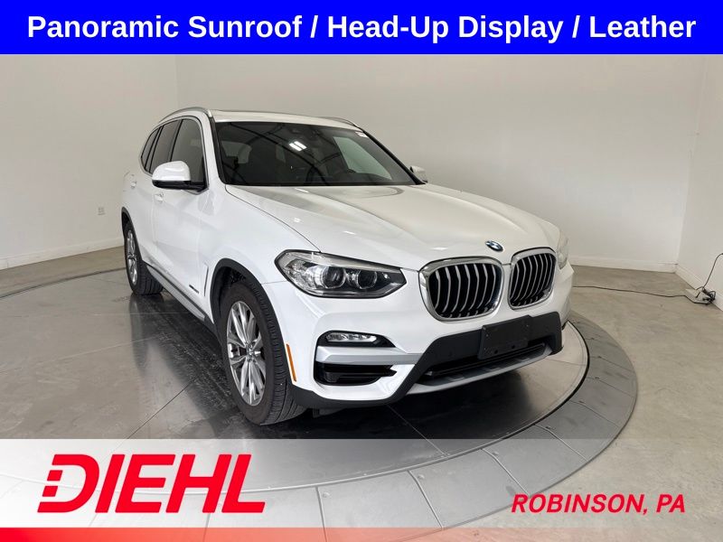 Alpine White 2018 BMW X3 SUV / Crossover All-Wheel Drive 8-Speed Automatic