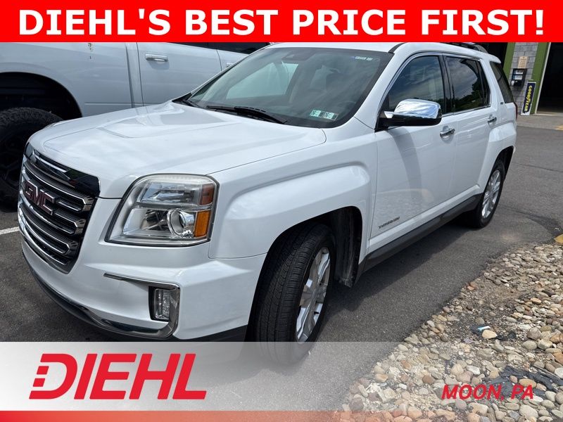 Summit White 2017 GMC Terrain SLT AWD SUV / Crossover All-Wheel Drive 6-Speed Automatic