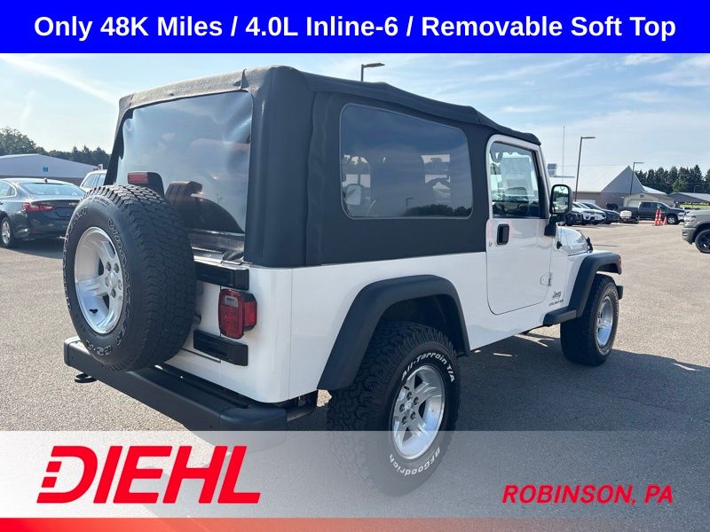Used 2004 Jeep Wrangler SUV