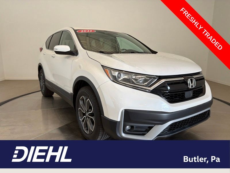 Platinum White Pearl 2021 Honda CR-V SUV / Crossover All-Wheel Drive Continuously Variable Transmission