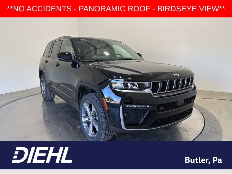 Diamond Black Crystal Pearlcoat 2026 Jeep Grand Cherokee SUV / Crossover Four-Wheel Drive 8-Speed Automatic