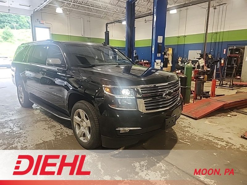 Black 2019 Chevrolet Suburban SUV / Crossover Four-Wheel Drive 6-Speed Automatic Overdrive