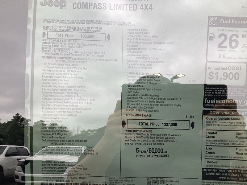 New 2026 Jeep Compass SUV
