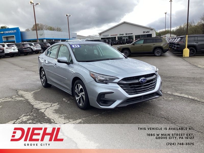 Ice Silver Metallic 2025 Subaru Legacy Premium AWD Sedan All-Wheel Drive Continuously Variable Transmission
