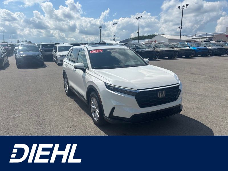 sparkle silver metallic 2024 Honda CR-V SUV / Crossover All-Wheel Drive Continuously Variable Transmission