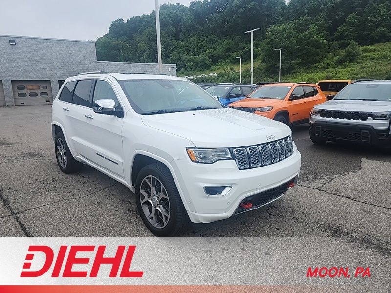 Bright White Clearcoat 2019 Jeep Grand Cherokee SUV / Crossover Four-Wheel Drive 8-Speed Automatic