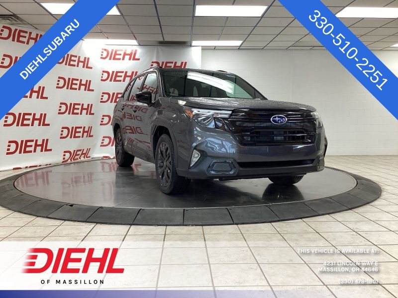 Magnetite Gray Metallic 2026 Subaru Forester SUV / Crossover All-Wheel Drive Continuously Variable Transmission