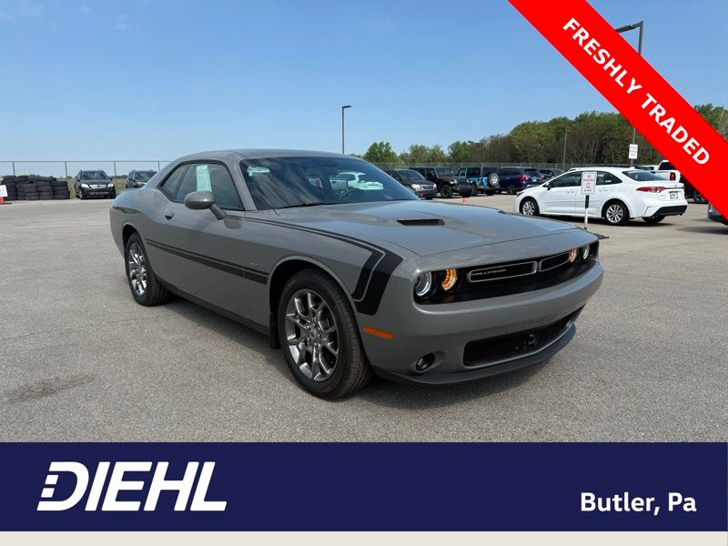 Destroyer Gray Clearcoat 2017 Dodge Challenger GT AWD Coupe All-Wheel Drive 8-Speed Automatic